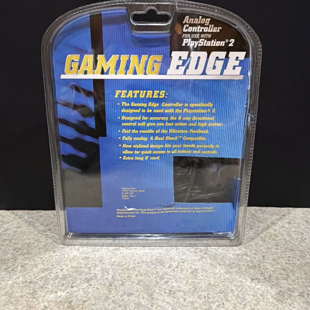 Gaming Edge Analog Controller for use with PlayStation 2- new - Picture 3 of 5